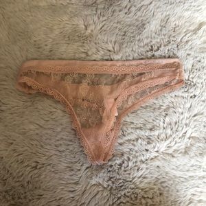 Victoria’s Secret Lace Thong NWT